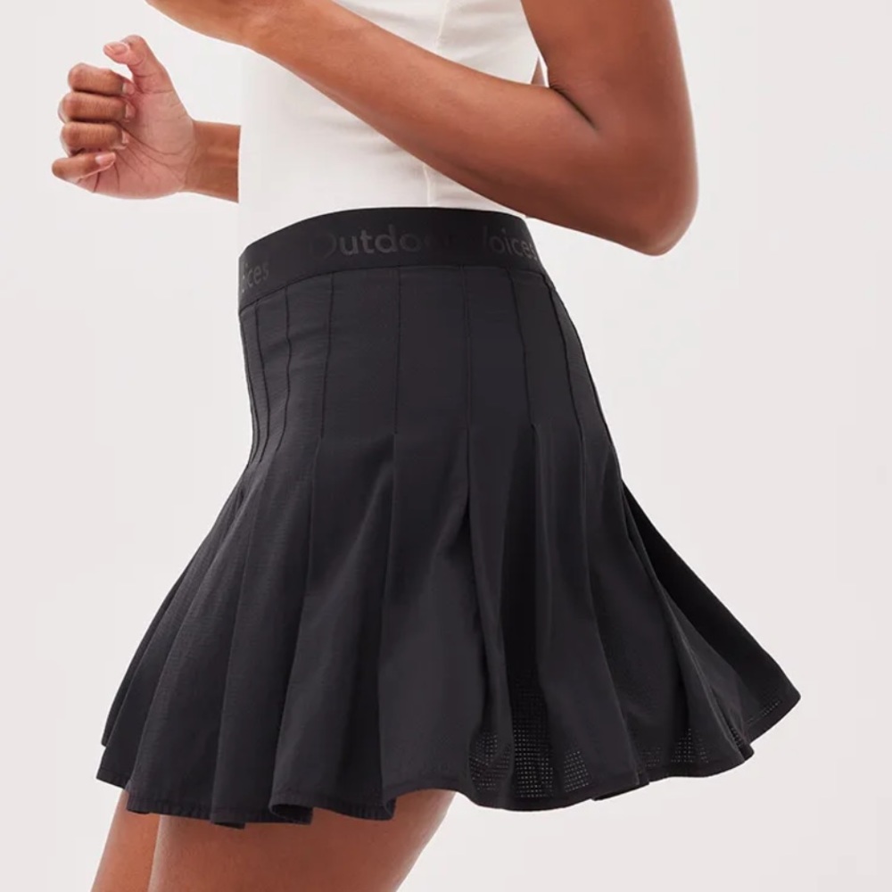 Outdoor Voices Tennis Skort (Black)